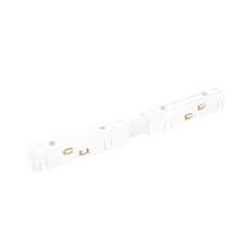 Коннектор прямой для магнитного шинопровода Crystal Lux CLT 0.203 03 WH