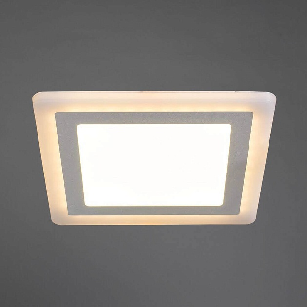 Встраиваемый светодиодный светильник Arte Lamp Vega A7516PL-2WH Фото № 2
