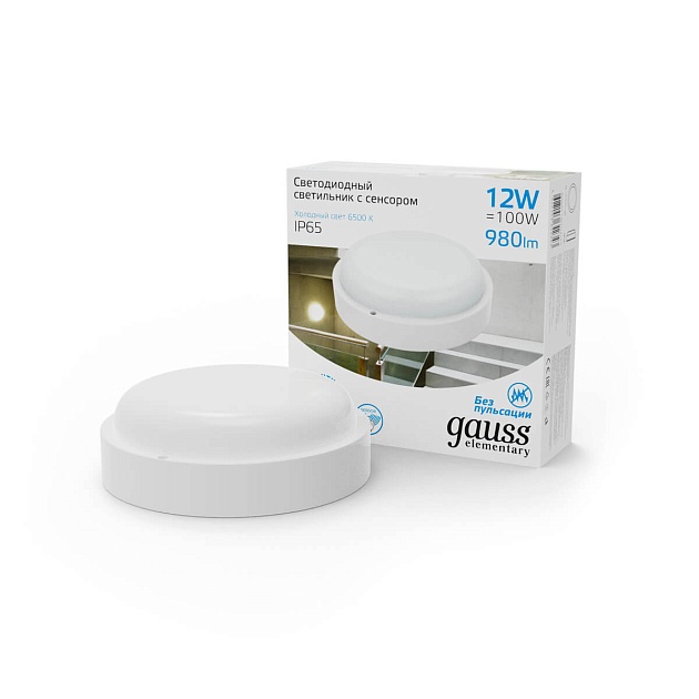 Уличный светодиодный светильник Gauss 126411312-S изображение 2 Уличный светодиодный светильник Gauss 126411312-S Фото № 2