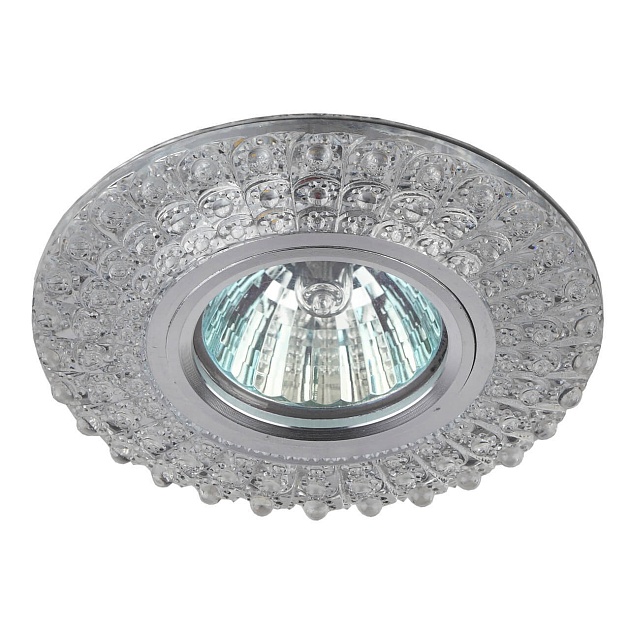 Встраиваемый светильник ЭРА LED с подсветкой DK LD2 SL/GR Б0019199 Фото № 1