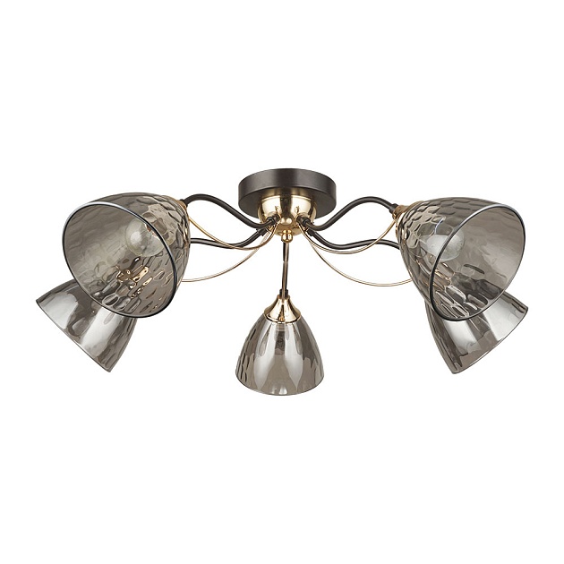 Потолочная люстра Arte Lamp LILY A4366PL-5BK Фото № 1