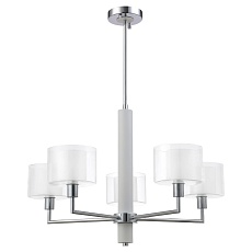 Подвесная люстра Crystal Lux Maestro SP-PL5 Chrome 3