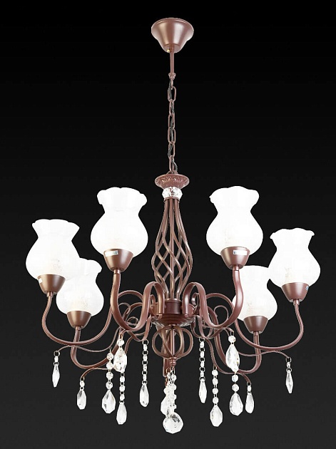 Подвесная люстра Toplight Kelli TL5680D-07PG изображение 2 Подвесная люстра Toplight Kelli TL5680D-07PG Фото № 2