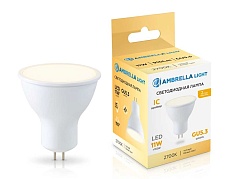 Светодиодная лампа MR16 11W 2700K Ambrella light Bulding 161103 2