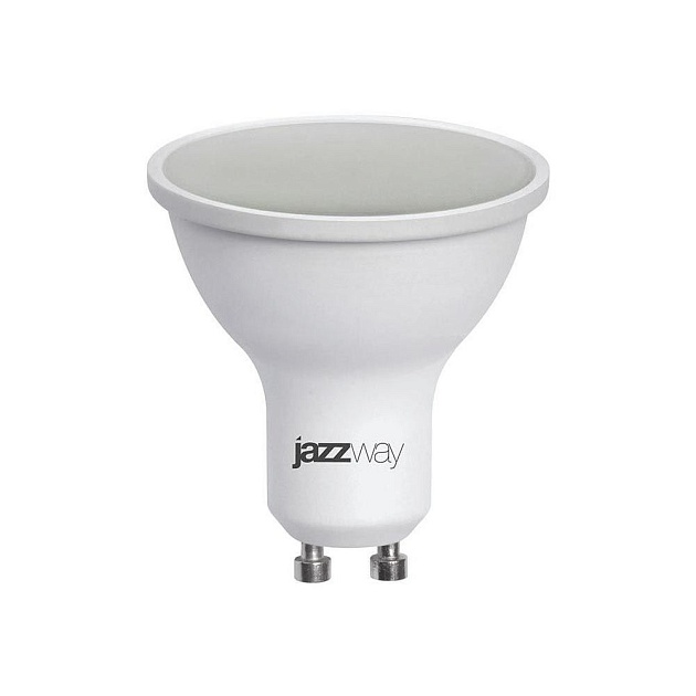 Лампа светодиодная Jazzway GU10 9W 4000K матовая 5019423 Фото № 1