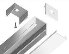 Профиль алюминиевый накладной AMBRELLA LIGHT ILLUMINATION GP1650AL 2