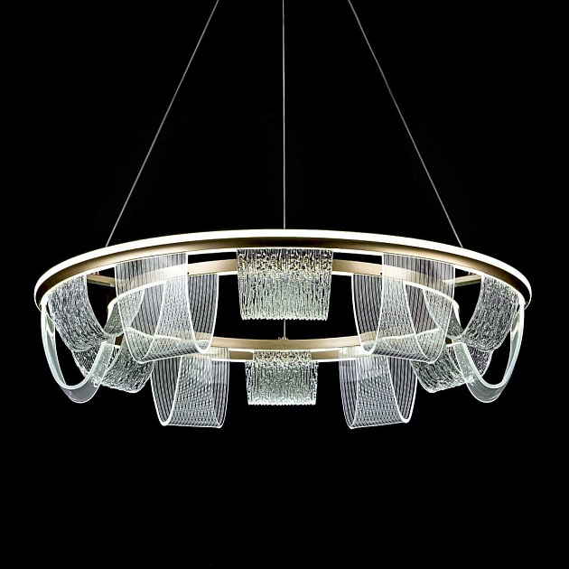 Подвесной cветильник LED4U L7706-800 GD Фото № 5