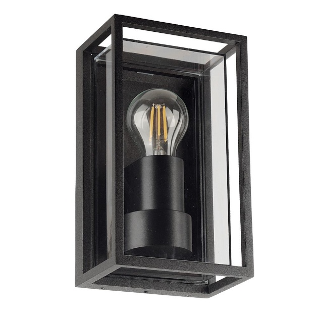 Уличный настенный светильник Arte Lamp Marfik A2322AL-1BK Фото № 1