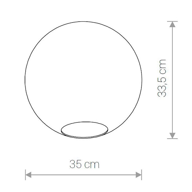 Плафон Nowodvorski Cameleon Sphere XL 8527 Фото № 2