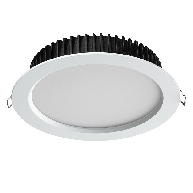 Встраиваемый светодиодный светильник Novotech Spot Drum 358304 Фото № 1