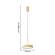 Подвесной светодиодный светильник Favourite Piller 4507-1P 1