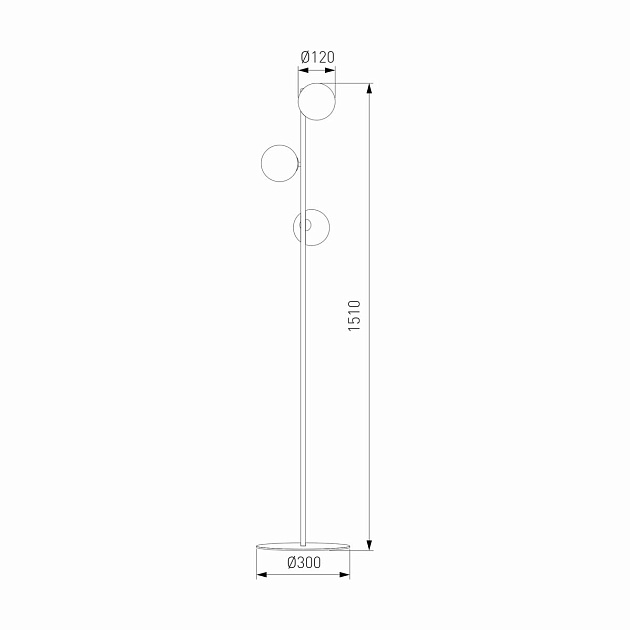 Торшер TK Lighting 5717 Estera Фото № 2