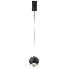 Подвесной светодиодный светильник Crystal Lux Caro SP Led Black 5