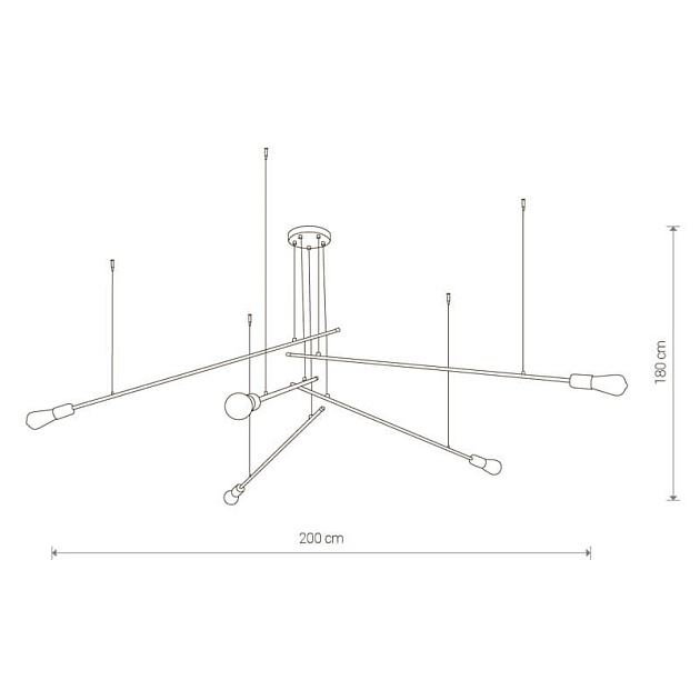 Подвесная люстра Nowodvorski Pile 9127 изображение 2 Подвесная люстра Nowodvorski Pile 9127 Фото № 2