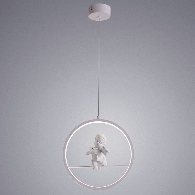 Подвесной светодиодный светильник Arte Lamp Paradise A6065SP-1WH Фото № 3