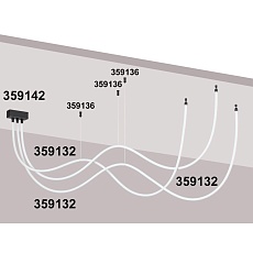 Светодиодный гибкий неон Novotech Konst Ramo 38W/m теплый белый 3 м 359132 2