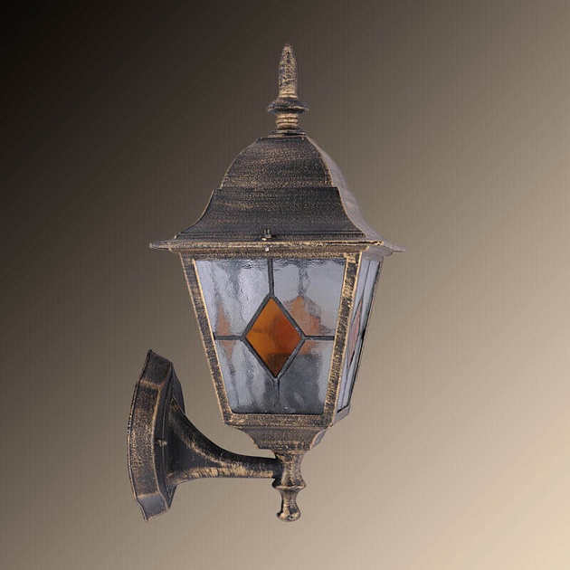Уличный настенный светильник Arte Lamp Berlin A1011AL-1BN Фото № 2