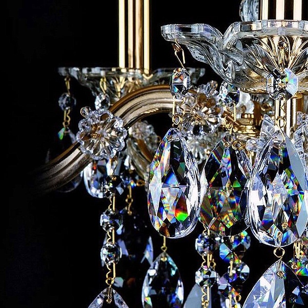 Подвесная люстра Artglass Maria Terezia 34 CE Фото № 2