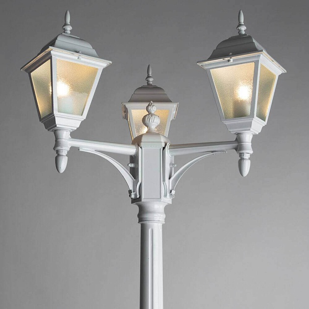 Садово-парковый светильник Arte Lamp Bremen A1017PA-3WH изображение 3 Садово-парковый светильник Arte Lamp Bremen A1017PA-3WH Фото № 3