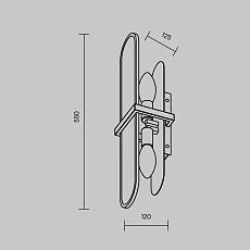 Бра Maytoni Marmo MOD099WL-02G 1