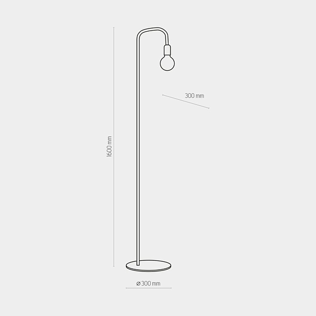 Торшер TK Lighting 3024 Retro Фото № 2