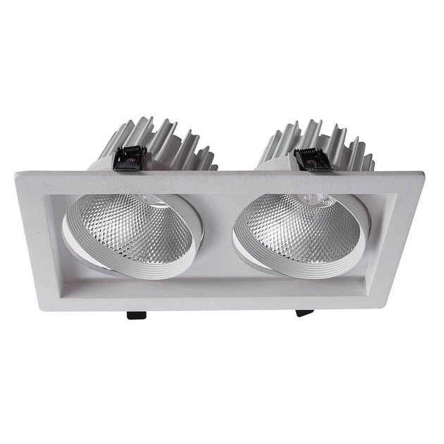 Встраиваемый светодиодный светильник Arte Lamp Privato A7018PL-2WH Фото № 1