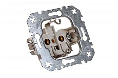 Розетка 2P+E Liregus Retro с крышкой коричневый омбре 29-023 4