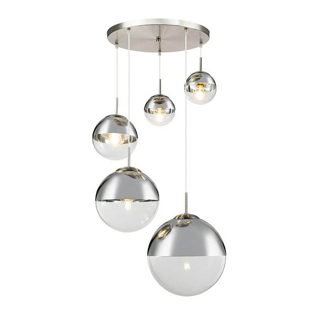 Подвесной светильник Toplight Glass TL1203H-05CH Фото № 1