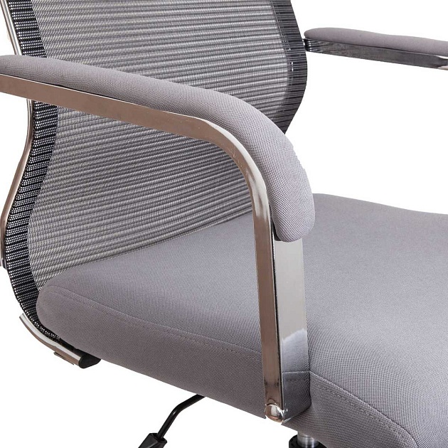 Офисное кресло AksHome Grid серый, армированная сетка 69797 Фото № 4