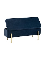 Банкетка Stool Group Болейн с ящиком велюр синий 20A544VF-MOMO-46 3