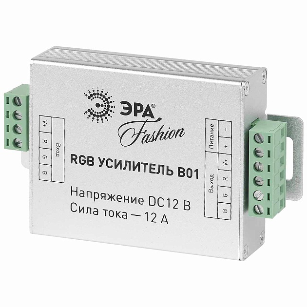 Усилитель сигнала ЭРА RGBpower-12-B01 Б0008060 изображение 1 Усилитель сигнала ЭРА RGBpower-12-B01 Б0008060 Фото № 1