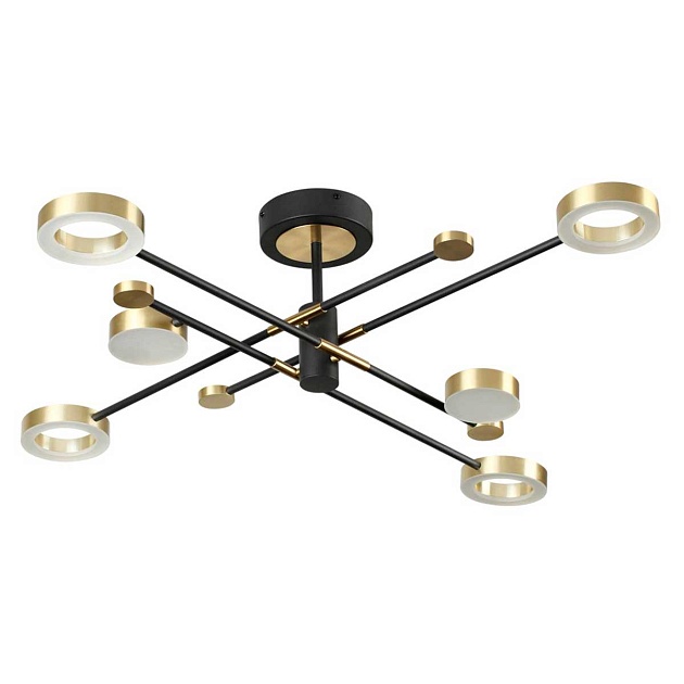Потолочная светодиодная люстра Odeon Light Midcent Denzel 4321/55CL Фото № 1