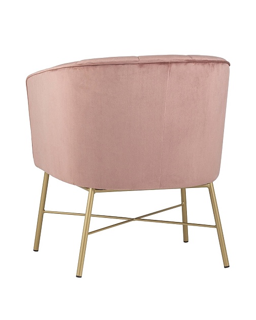 Кресло Stool Group Шале велюр розовый FALETTE PINK Фото № 5