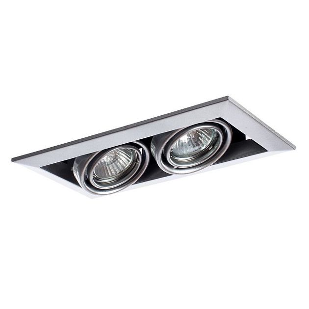 Встраиваемый светильник Arte Lamp Technika A5941PL-2SI изображение 3 Встраиваемый светильник Arte Lamp Technika A5941PL-2SI Фото № 3