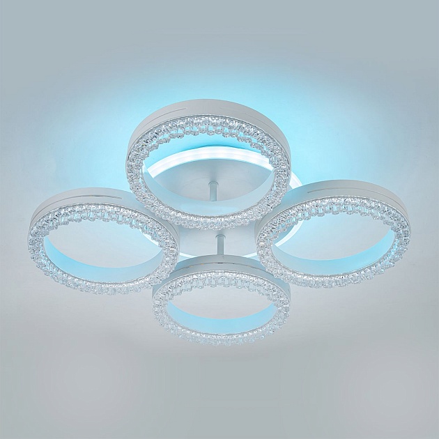 Потолочная светодиодная люстра Escada Albus 10276/4LED APP Фото № 7