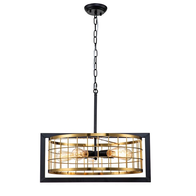 Подвесная люстра Indigo Era 10003/5P Black V000068 Фото № 1