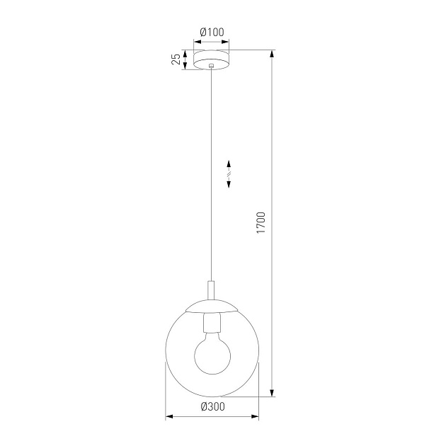 Подвесной светильник TK Lighting 3267 Esme Фото № 2