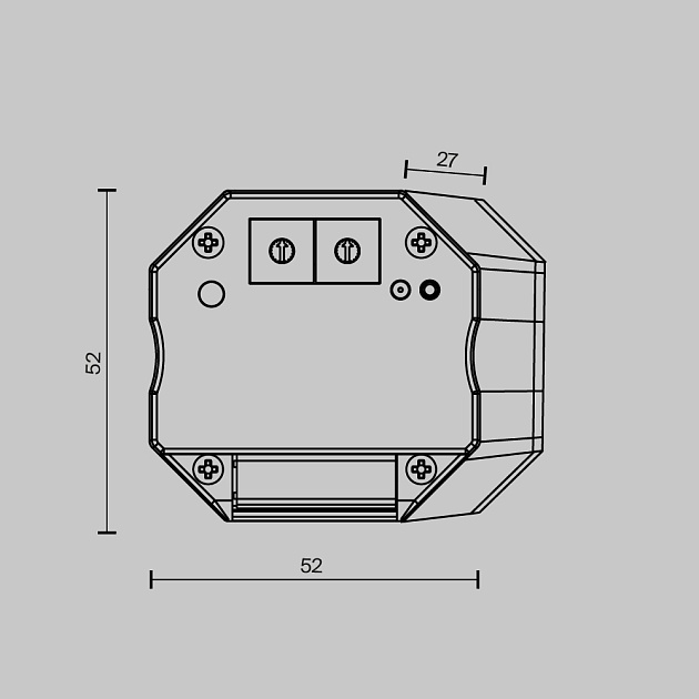 Диммер Maytoni Lighting control 721047 изображение 2 Диммер Maytoni Lighting control 721047 Фото № 2