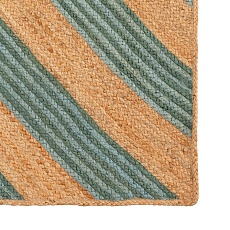 Ковер Tkano из джута с вставками зеленого цвета из коллекции Ethnic, 160х230 см TK22-DR0021 4