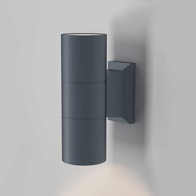 Уличный настенный светильник Maytoni Bowery O574WL-02GR Фото № 1