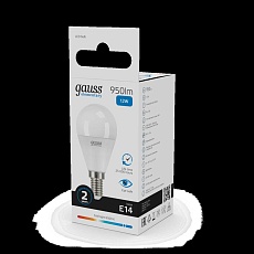 Лампа светодиодная Gauss E14 12W 6500K матовая 53132 4