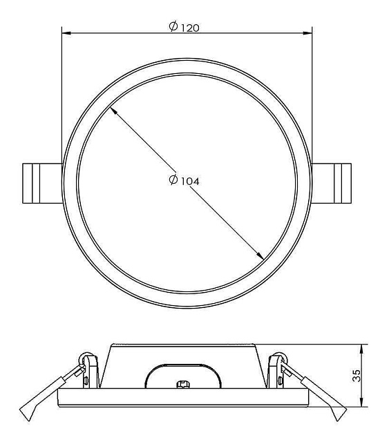 Встраиваемый светодиодный светильник Deko-Light Alya 565367 Фото № 2