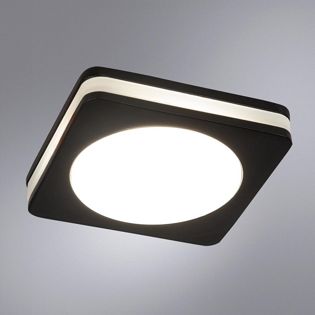 Встраиваемый светодиодный светильник Arte Lamp Tabit A8432PL-1BK Фото № 4