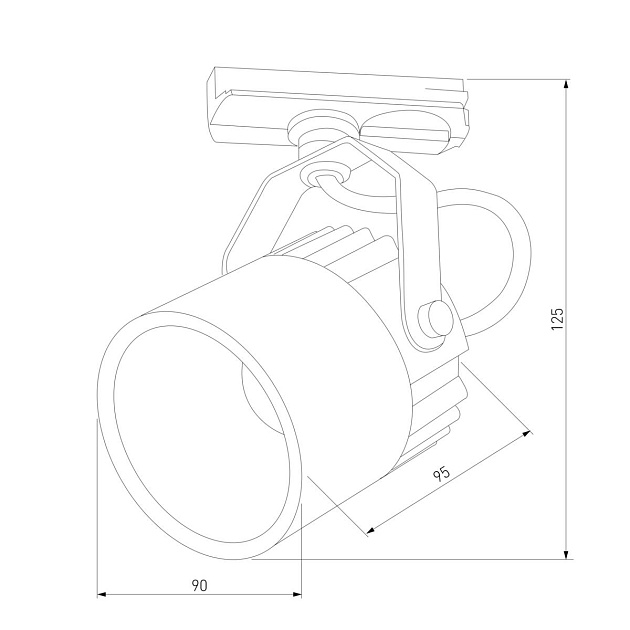 Трековый светодиодный светильник TK Lighting 4145 Tracer Фото № 2