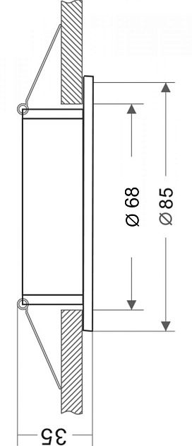 Встраиваемый точечный светильник Deko-Light Altair 110017 Фото № 2