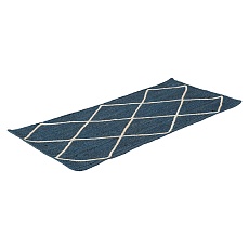 Ковер Tkano из джута темно-синего цвета с геометрическим рисунком из коллекции Ethnic, 70х160 см TK21-DR0011 1