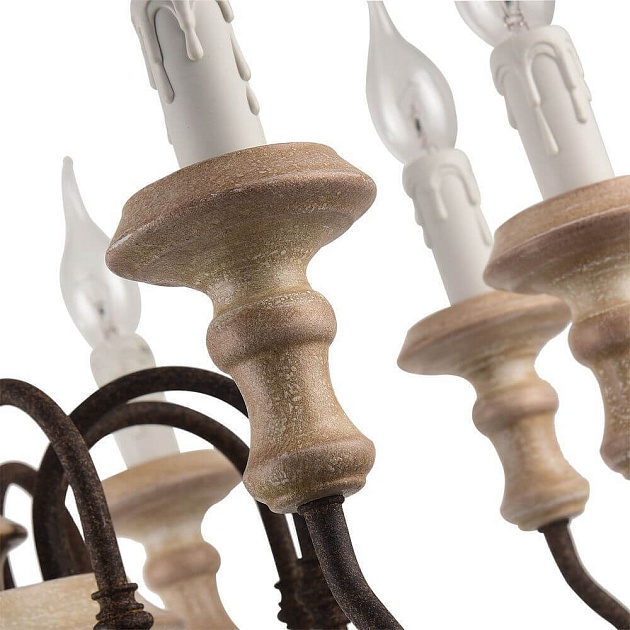 Подвесная люстра Arte Lamp A1700LM-8BR Фото № 4