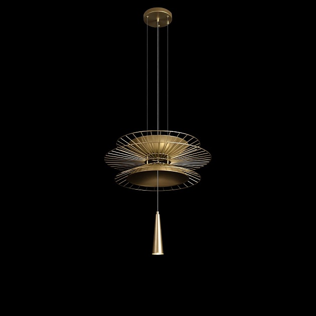 Подвесной светильник Loft IT Star 10141B/400 Gold Фото № 4