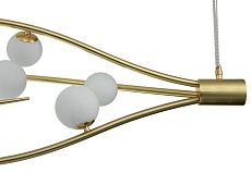 Подвесная люстра Indigo Flusso 11025/7P Gold V000231 1