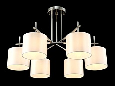 Потолочная люстра Crystal Lux Sergio PL6 Nickel 4